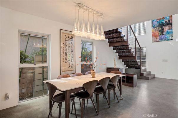 Dining room, Interior, Pendant Lights