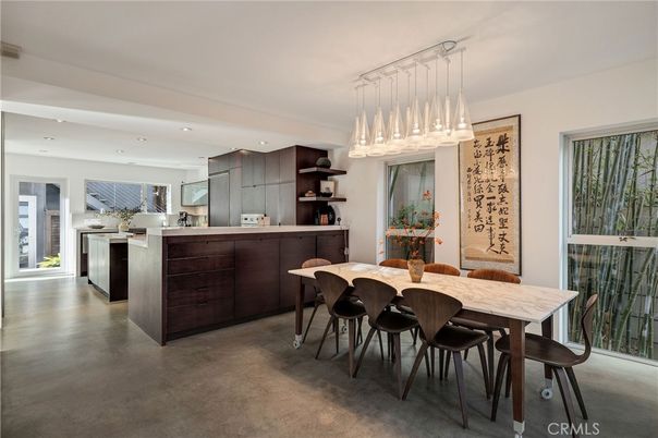Dining room, Interior, Kitchen, Pendant Lights, Recessed Lighting