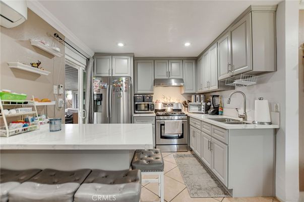 Interior, Kitchen, Recessed Lighting, Stainless Steel Appliances