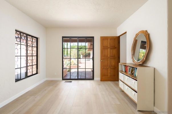 Empty room, Interior, Wood Texture Flooring
