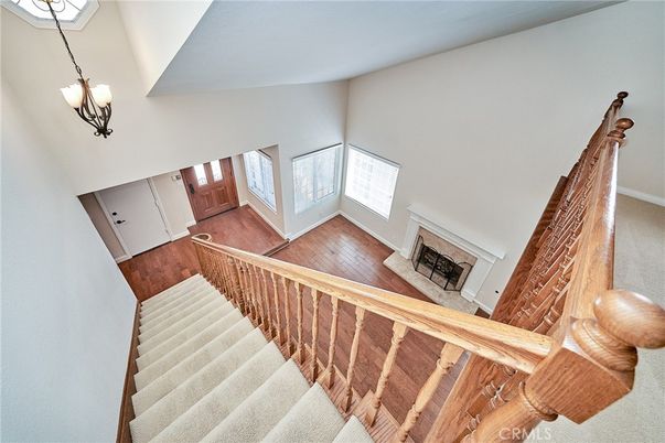 Fireplace, Interior, Pendant Lights, Wood Texture Flooring