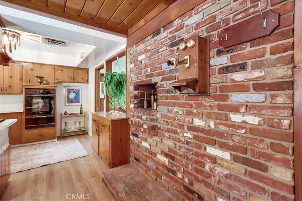 Interior, Kitchen, Stone Walls, Wooden Beams, Wooden Ceilings, Wood Texture Flooring