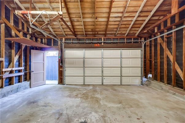 Garage, Interior, Wooden Beams, Wooden Ceilings, Wooden Walls
