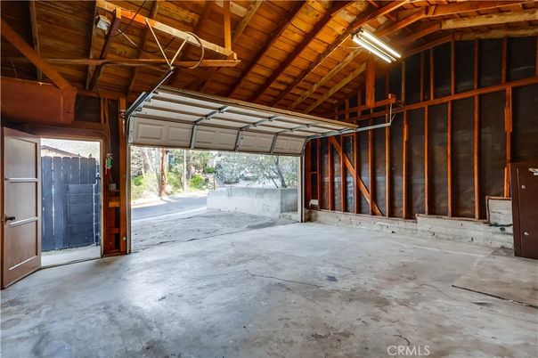 Garage, Interior, Wooden Beams, Wooden Ceilings, Wooden Walls