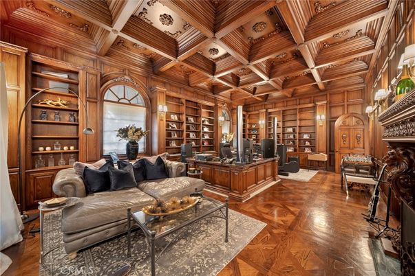 Home Office, Interior, Living room, Wooden Beams, Wooden Ceilings, Wood Texture Flooring, Wooden Walls