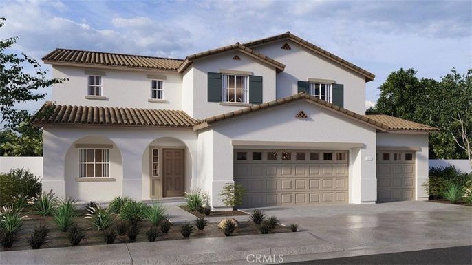 Attached, Exterior, Facade, Spanish Mediterranean