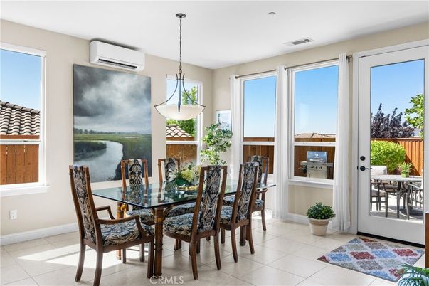 Dining room, Interior, Pendant Lights
