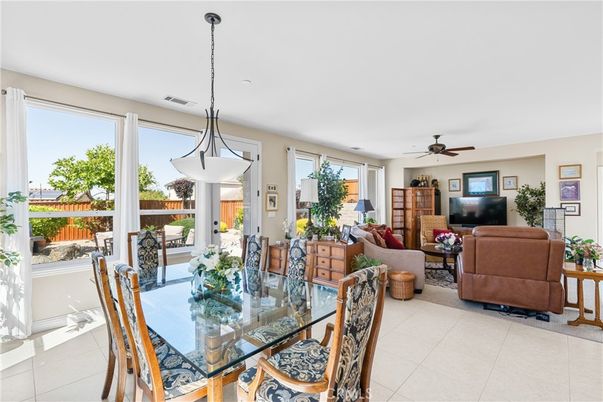 Dining room, Interior, Living room, Pendant Lights, Recessed Lighting