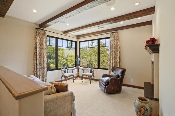 Interior, Recessed Lighting, Wooden Beams