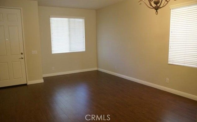 Chandelier, Empty room, Interior, Wood Texture Flooring