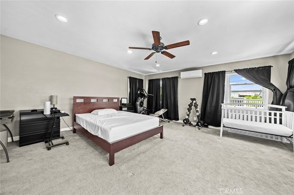 Bedroom, Fitness Equipment, Interior, Recessed Lighting