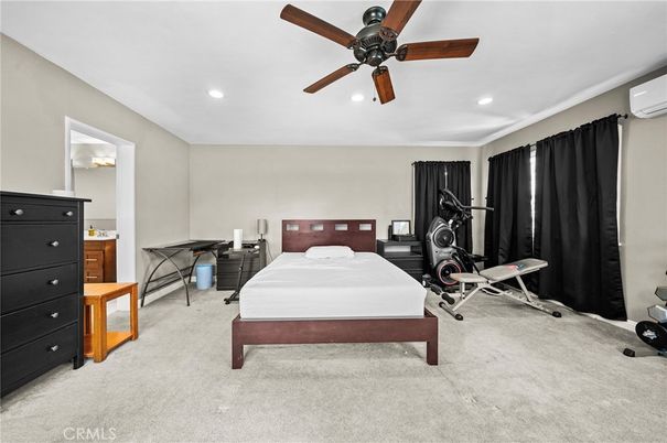 Bedroom, Fitness Equipment, Interior, Recessed Lighting