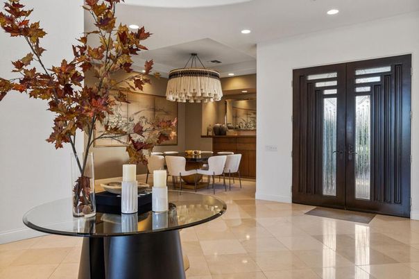Chandelier, Dining room, Interior, Pendant Lights, Recessed Lighting