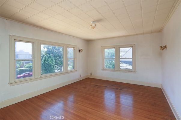 Empty room, Interior, Wood Texture Flooring