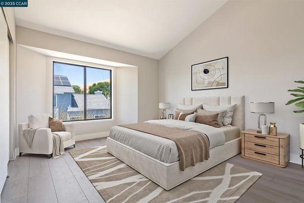 Bedroom, Interior, Water, Wood Texture Flooring