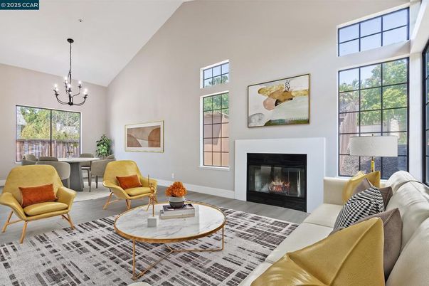 Chandelier, Dining room, Fireplace, Interior, Living room, Pendant Lights