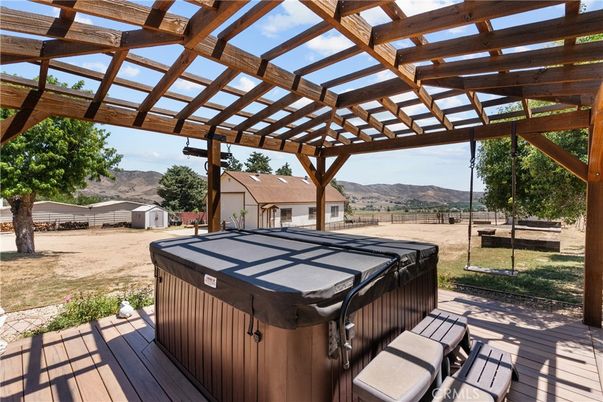 Backyard, Exterior, Hot Tub