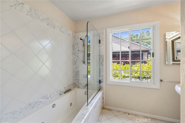 Bathroom, Glass Shower, Interior, Marble Walls