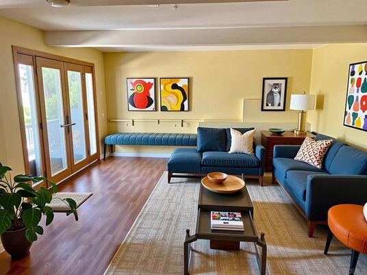 Interior, Living room, Wood Texture Flooring
