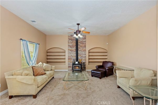 Fireplace, Interior, Living room, Stone Walls