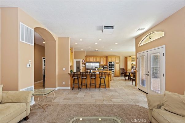 Dining room, Interior, Kitchen, Recessed Lighting, Stainless Steel Appliances