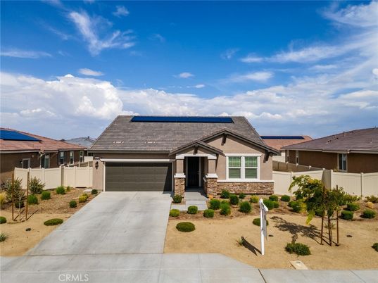 Attached, Exterior, Facade, Solar Panels, Ranch