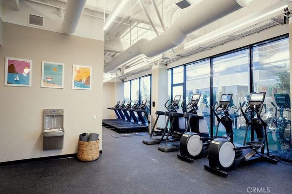 Fitness Equipment, Gym, Interior