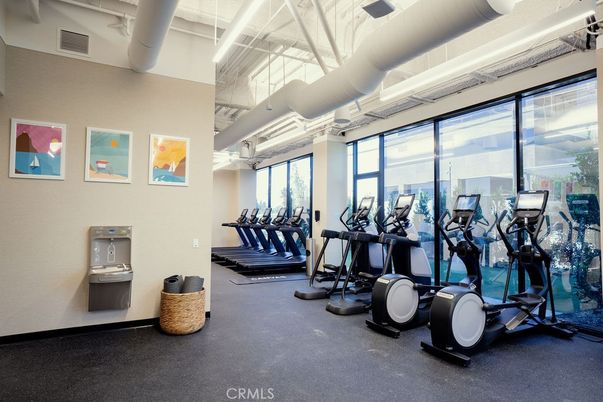 Fitness Equipment, Gym, Interior