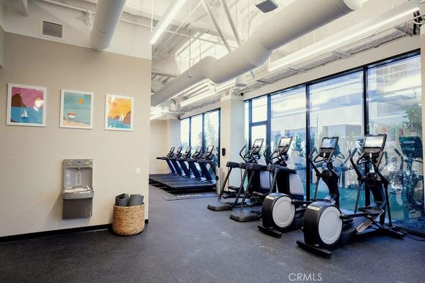 Fitness Equipment, Gym, Interior