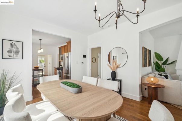 Chandelier, Dining room, Interior, Kitchen, Pendant Lights, Wood Texture Flooring