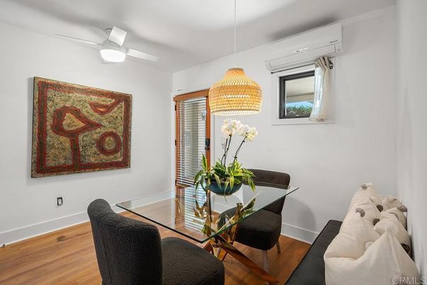 Dining room, Interior, Wood Texture Flooring
