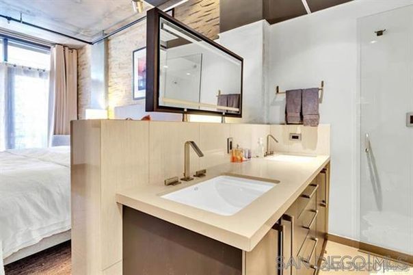 Bathroom, Bedroom, Dual Sink Vanities, Interior, Wood Texture Flooring