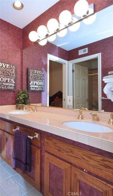 Bathroom, Interior, Recessed Lighting, Tile Countertops