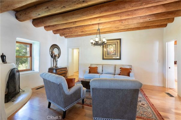 Chandelier, Interior, Living room, Wooden Beams, Wooden Ceilings, Wood Texture Flooring