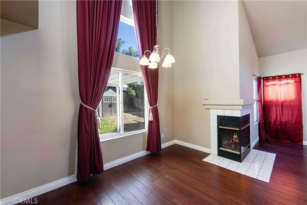 Empty room, Fireplace, Interior, Wood Texture Flooring