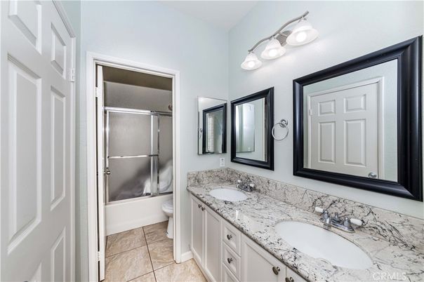 Bathroom, Dual Sink Vanities, Glass Shower, Interior