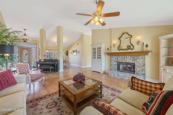 Fireplace, Interior, Living room, Piano, Wood Texture Flooring