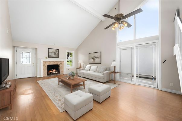 Fireplace, Interior, Living room, Wood Texture Flooring