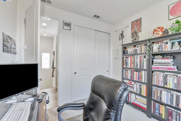 Home Office, Interior, Recessed Lighting
