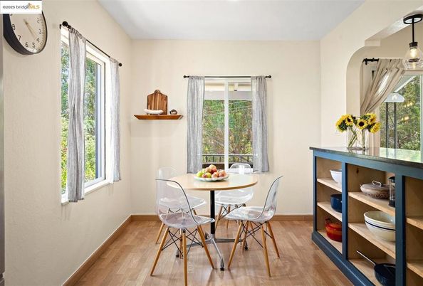 Dining room, Interior, Wood Texture Flooring