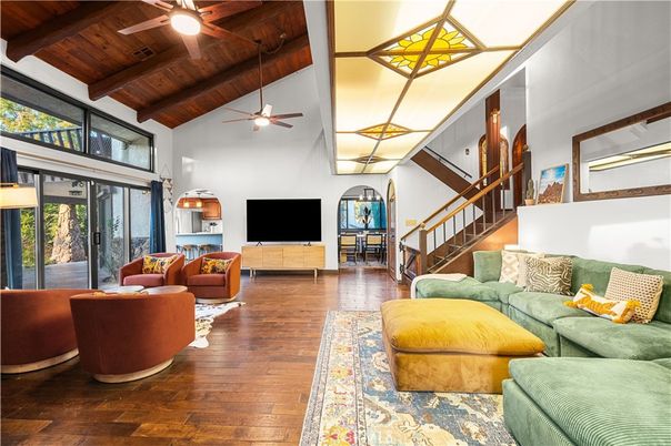 Interior, Living room, Wooden Beams, Wooden Ceilings, Wood Texture Flooring