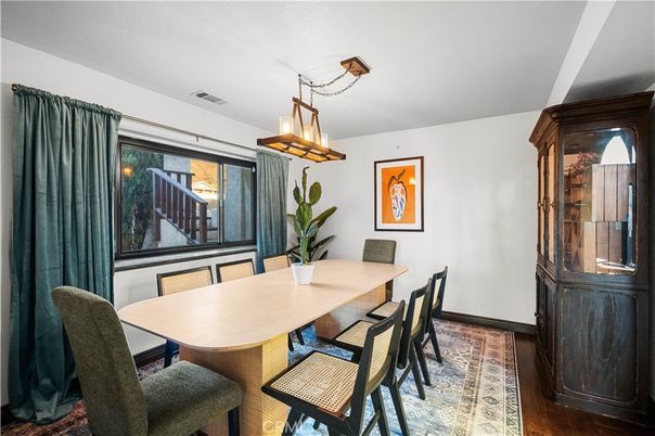 Dining room, Interior, Wood Texture Flooring
