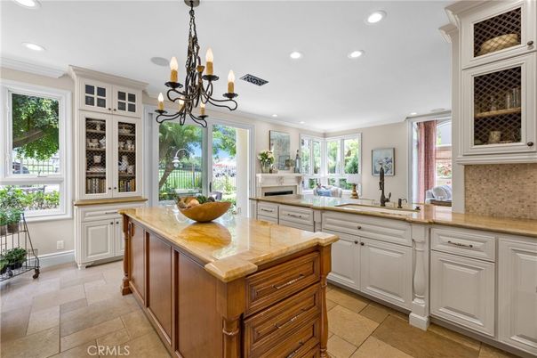 Chandelier, Interior, Kitchen, Recessed Lighting