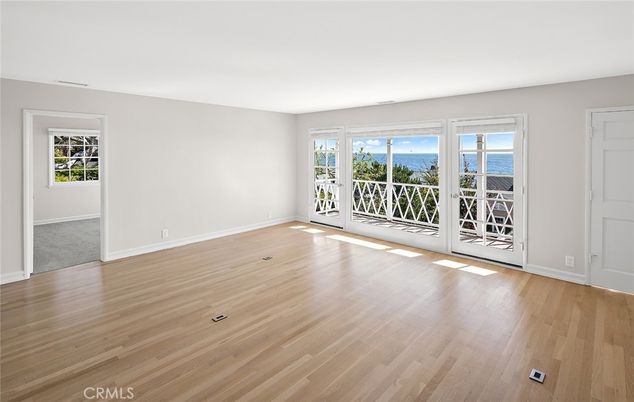 Empty room, Interior, Water, Wood Texture Flooring