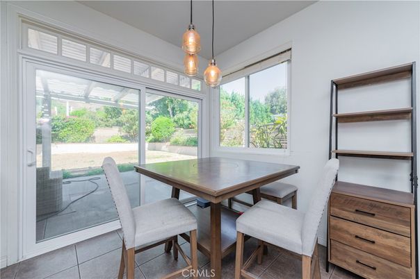 Dining room, Interior, Pendant Lights