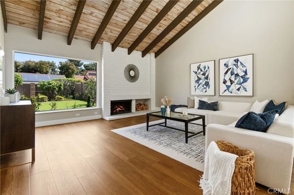 Fireplace, Interior, Living room, Wooden Beams, Wooden Ceilings, Wood Texture Flooring