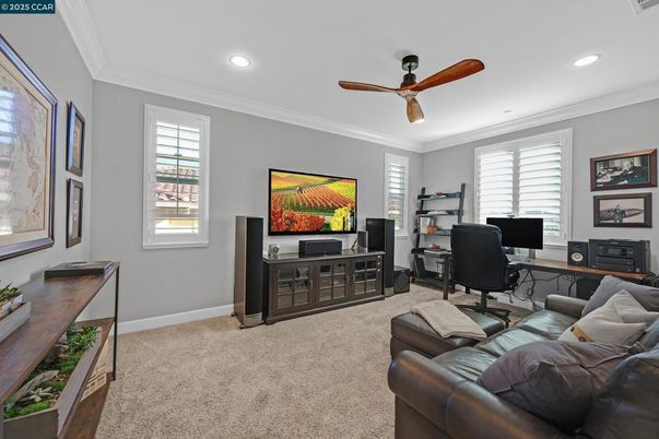Home Office, Interior, Recessed Lighting
