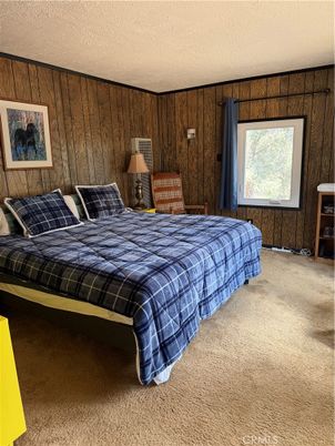 Bedroom, Interior, Wooden Walls