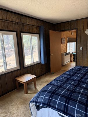 Bedroom, Interior, Wooden Walls