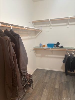 Interior, Walk-in Closets, Wood Texture Flooring